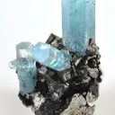 Aquamarine With Schorl - image 1