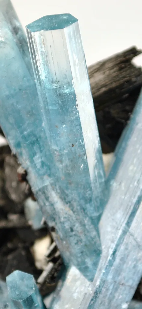 Aquamarine With Schorl - image 5