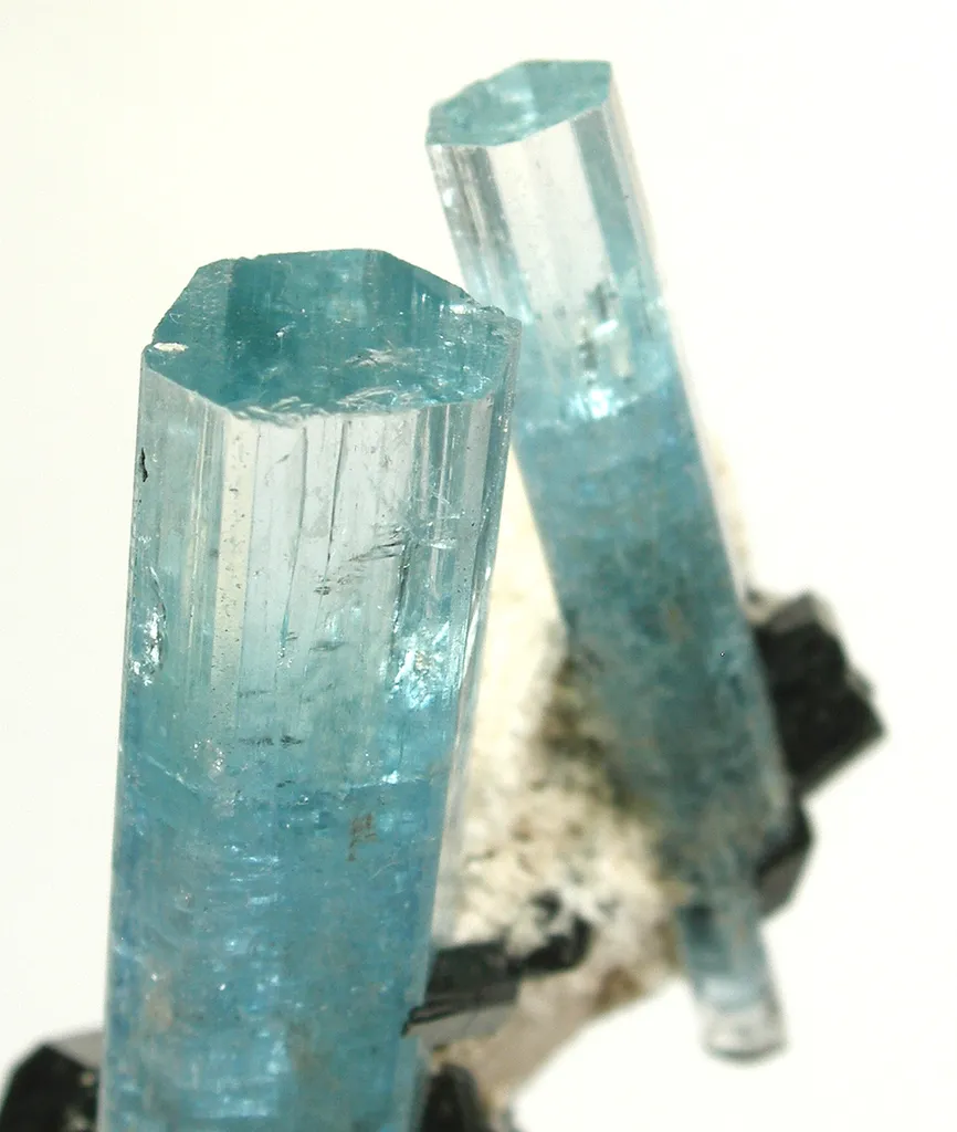 Aquamarine With Schorl - image 3