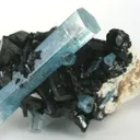 Aquamarine With Schorl - image 2