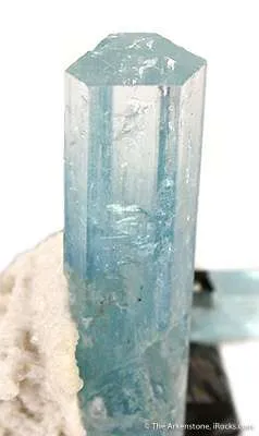 Aquamarine With Schorl - image 3
