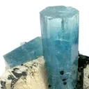 Aquamarine With Schorl - image 3