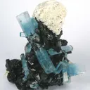 Aquamarine With Schorl - image 1