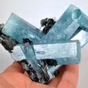 Aquamarine With Schorl - image 5