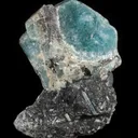 Aquamarine with Schorl - image 3
