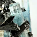 Aquamarine With Schorl - image 3