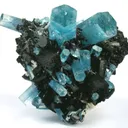 Aquamarine With Schorl - image 1