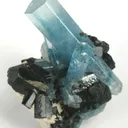 Aquamarine With Schorl - image 2