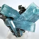 Aquamarine With Schorl - image 1