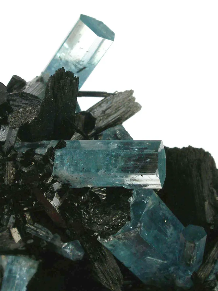 Aquamarine With Schorl - image 3