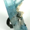 Aquamarine With Schorl - image 1