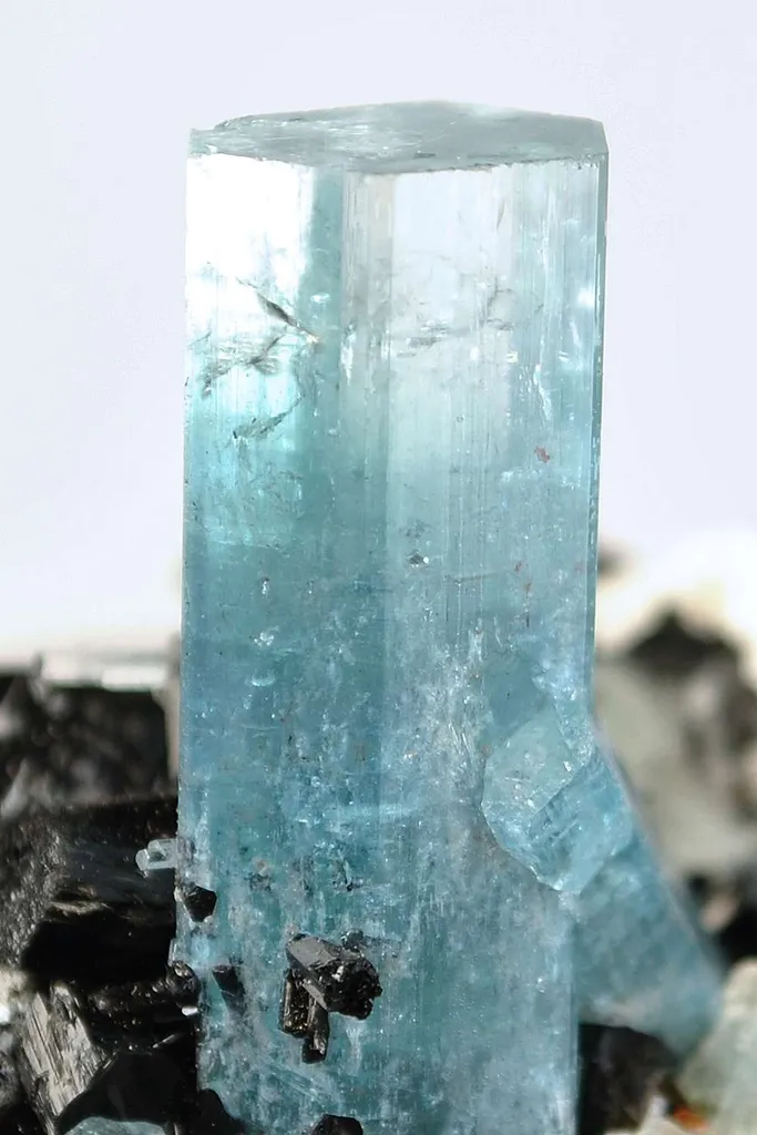 Aquamarine With Schorl - image 3