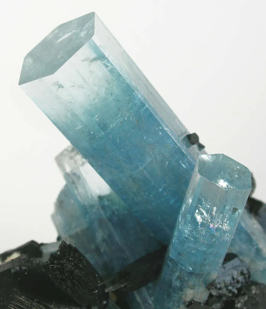 Aquamarine With Schorl - image 4