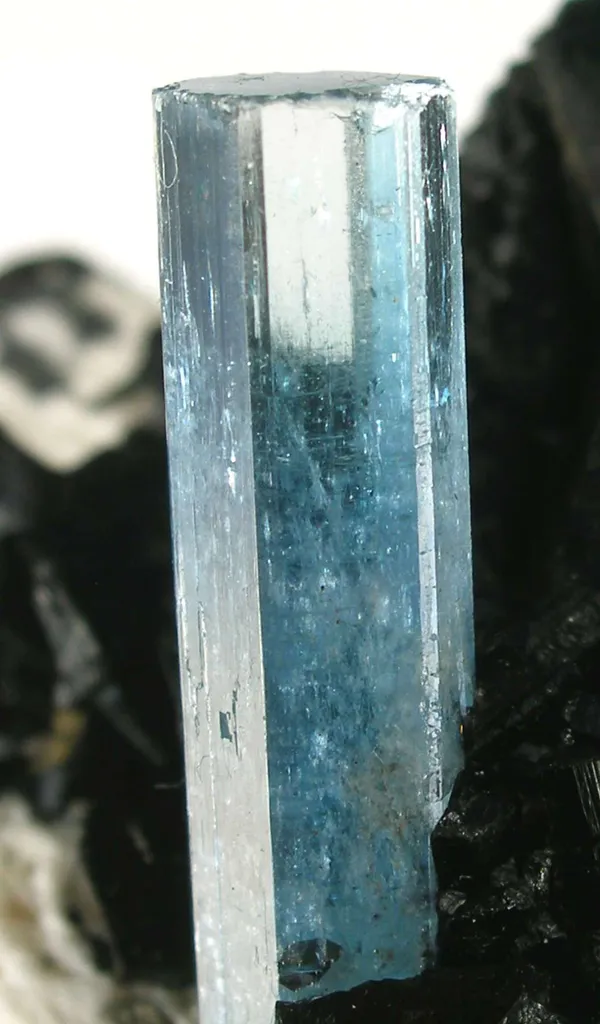 Aquamarine With Schorl - image 3