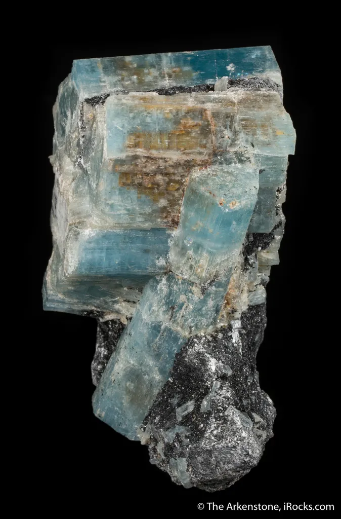 Aquamarine with Schorl - image 5