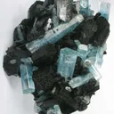Aquamarine With Schorl - image 2
