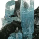 Aquamarine With Schorl - image 3
