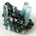 Aquamarine With Schorl - image 1
