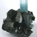 Aquamarine With Schorl - image 1