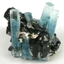 Aquamarine With Schorl - image 2
