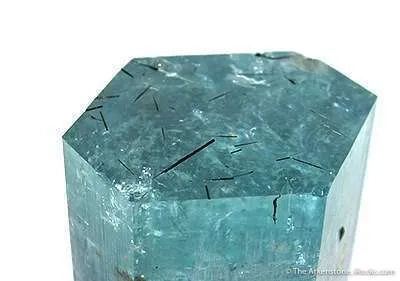 Aquamarine With Schorl - image 2