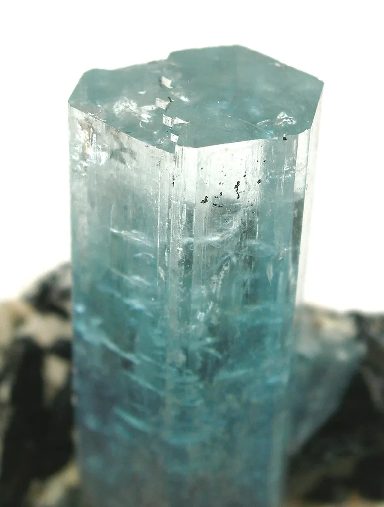 Aquamarine With Schorl - image 3