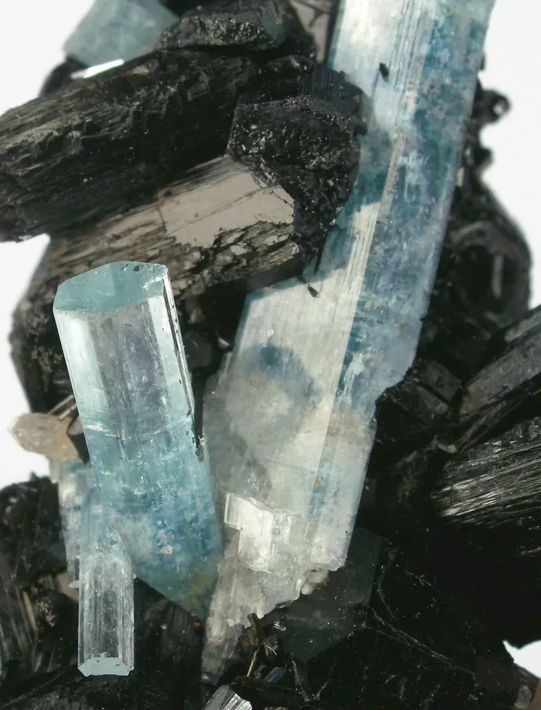 Aquamarine With Schorl - image 3