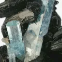Aquamarine With Schorl - image 3