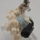 Aquamarine with Schorl and Feldspar - image 3