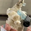 Aquamarine with Schorl and Feldspar - image 5