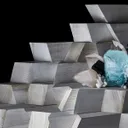 Aquamarine with Schorl and Quartz - image 2