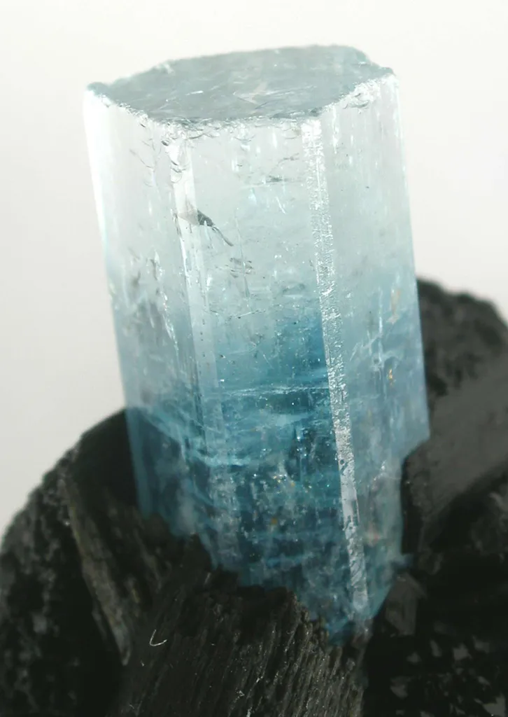 Aquamarine With Schorl - image 2