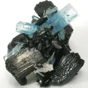 Aquamarine With Schorl - image 2