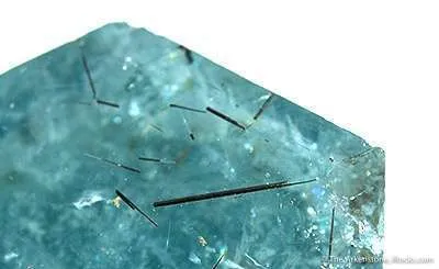 Aquamarine With Schorl - image 3