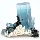 Aquamarine With Schorl - image 2
