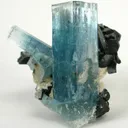 Aquamarine With Schorl - image 2