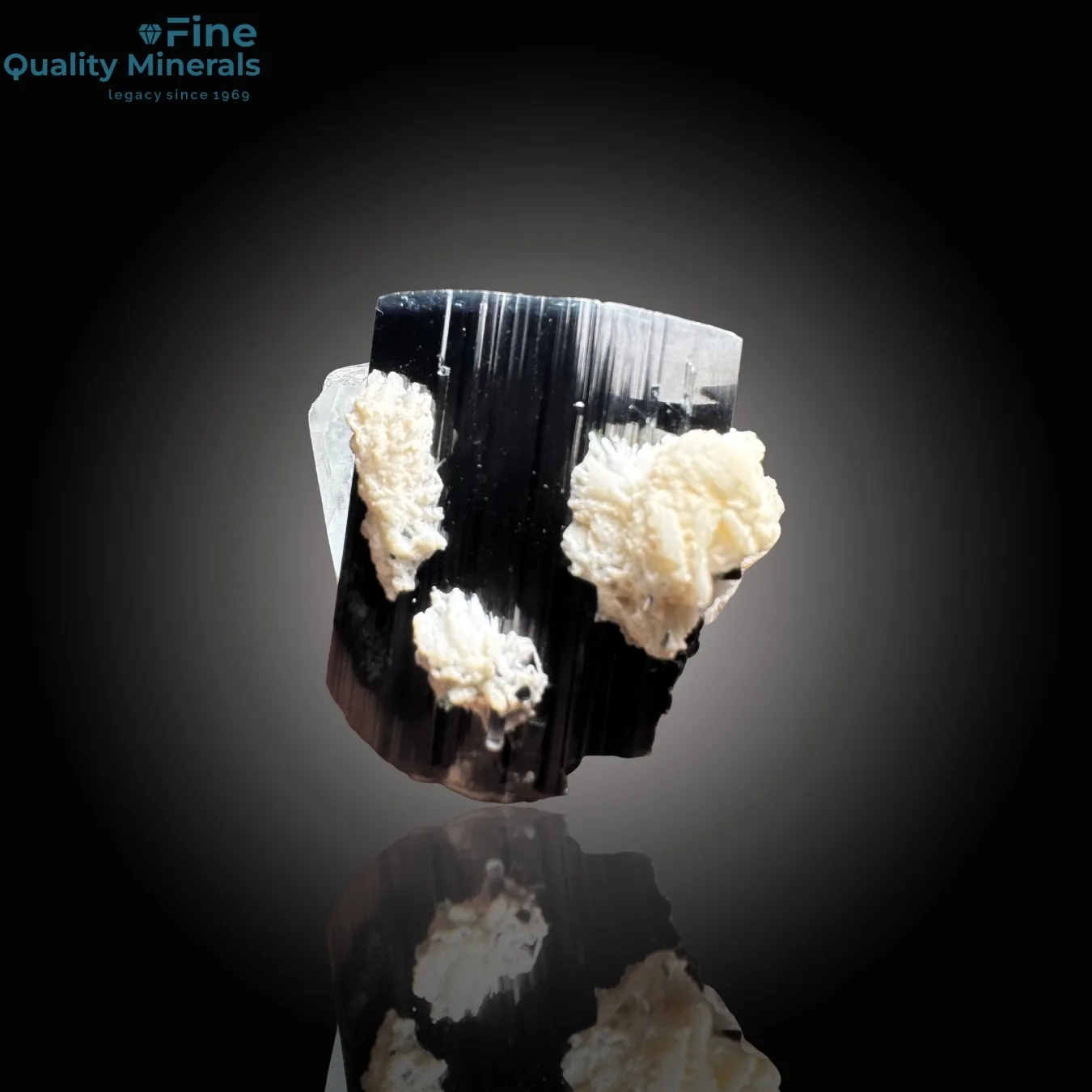 Aquamarine with Schorl Blue Cap - image 3