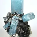 Aquamarine With Schorl - image 2