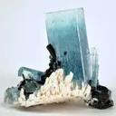 Aquamarine With Schorl - image 1