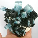 Aquamarine With Schorl - image 4