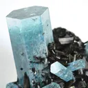 Aquamarine With Schorl - image 2