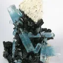 Aquamarine With Schorl - image 2