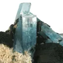 Aquamarine With Schorl - image 4