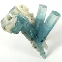 Aquamarine With Schorl - image 1