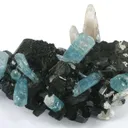 Aquamarine With Schorl - image 1