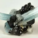 Aquamarine With Schorl - image 1