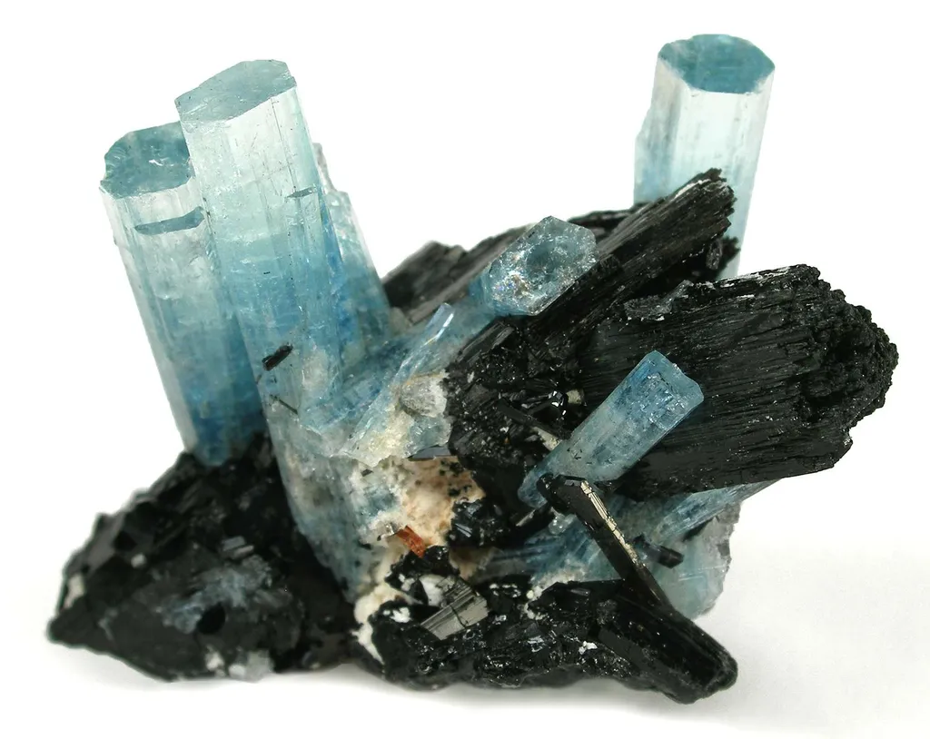 Aquamarine With Schorl - image 3