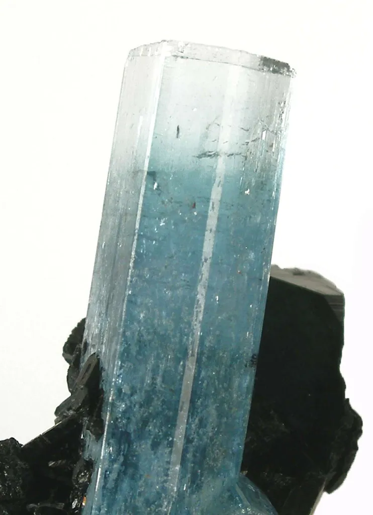 Aquamarine With Schorl - image 4