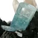 Aquamarine With Schorl - image 3