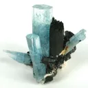 Aquamarine With Schorl - image 2